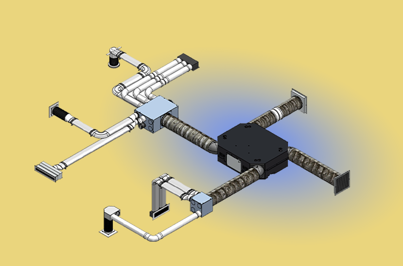 AIRPATH by Clivet sistema di distribuzione dell'aria